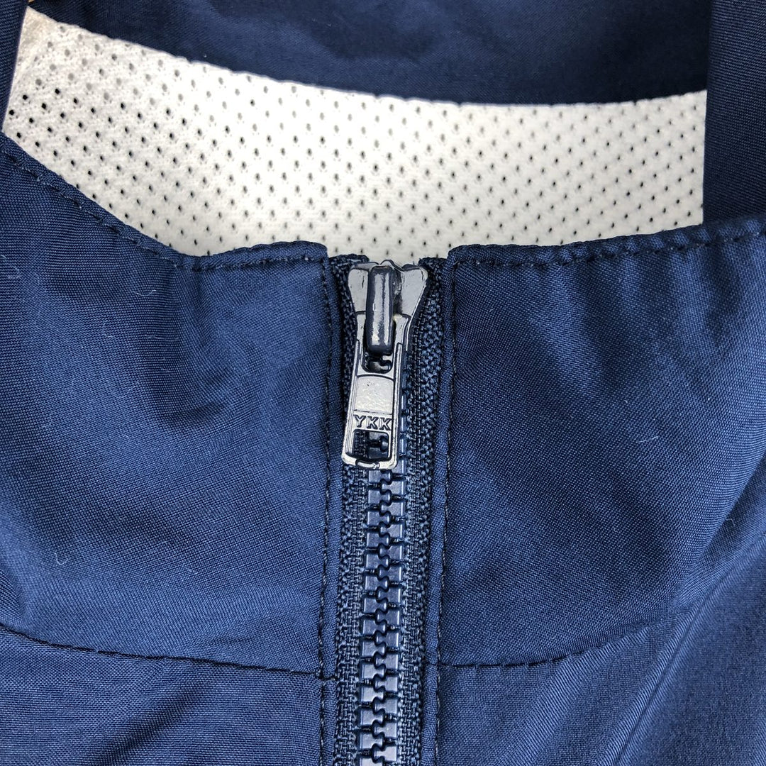 Genuine US military issue USAIR FORCE PTU training jacket/windbreaker, made in USA, size SMALL. polyester navy blue type Vintage Second Hand