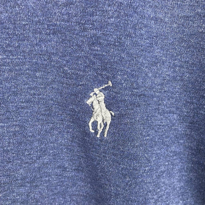 Ralph Lauren POLO RALPH LAUREN CLASSIC FIT long sleeve polo shirt men's XL equivalent cotton navy blue type Vintage Second Hand