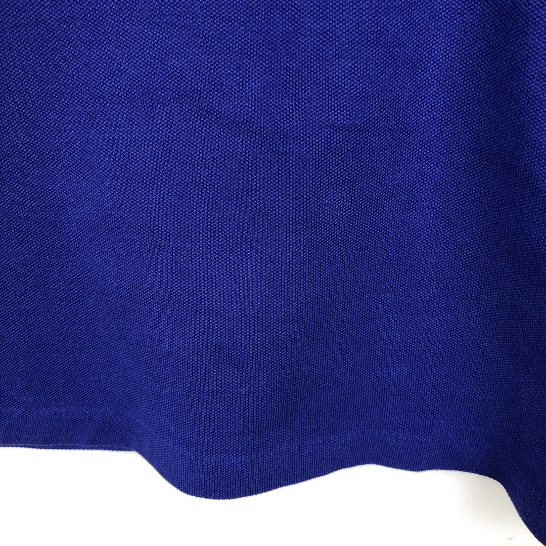 Ralph Lauren POLO GOLF Long sleeve polo shirt for men, size L Pima Cotton purple type Vintage Second Hand