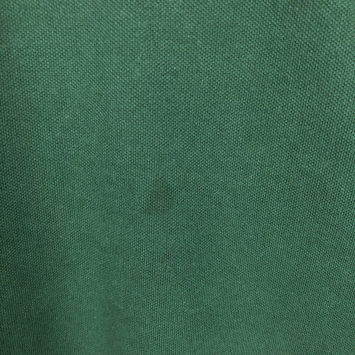 Ralph Lauren POLO RALPH LAUREN Big Pony Long-Sleeve Polo Shirt, Men's Size M (approx.) cotton green type Vintage Second Hand