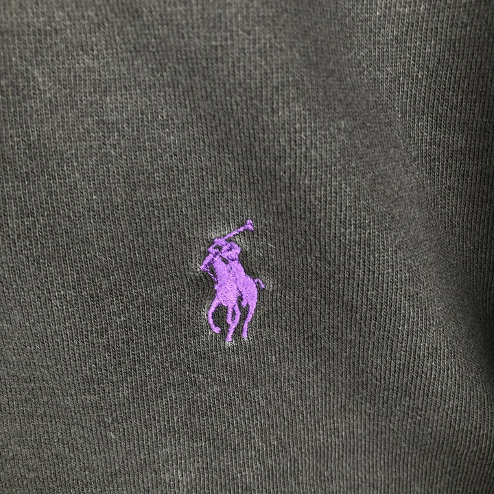 Ralph Lauren POLO by Ralph Lauren long sleeve polo shirt, men's size XXL cotton black type Vintage Second Hand