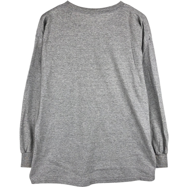 Nike NIKE Long T-shirt Long T Men's XL equivalent unclear gray type Vintage Second Hand