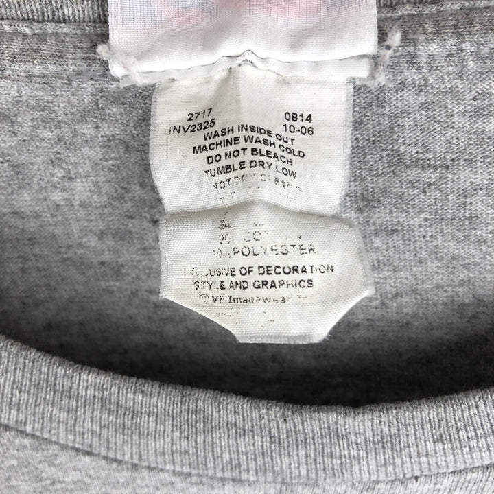 Nike NIKE Long T-shirt Long T Men's XL equivalent unclear gray type Vintage Second Hand