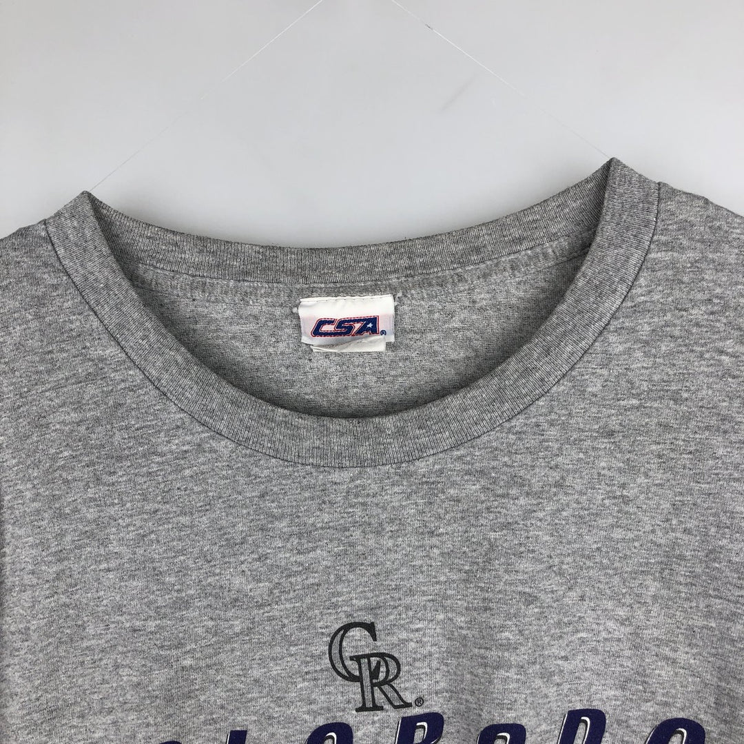 Nike NIKE Long T-shirt Long T Men's XL equivalent unclear gray type Vintage Second Hand