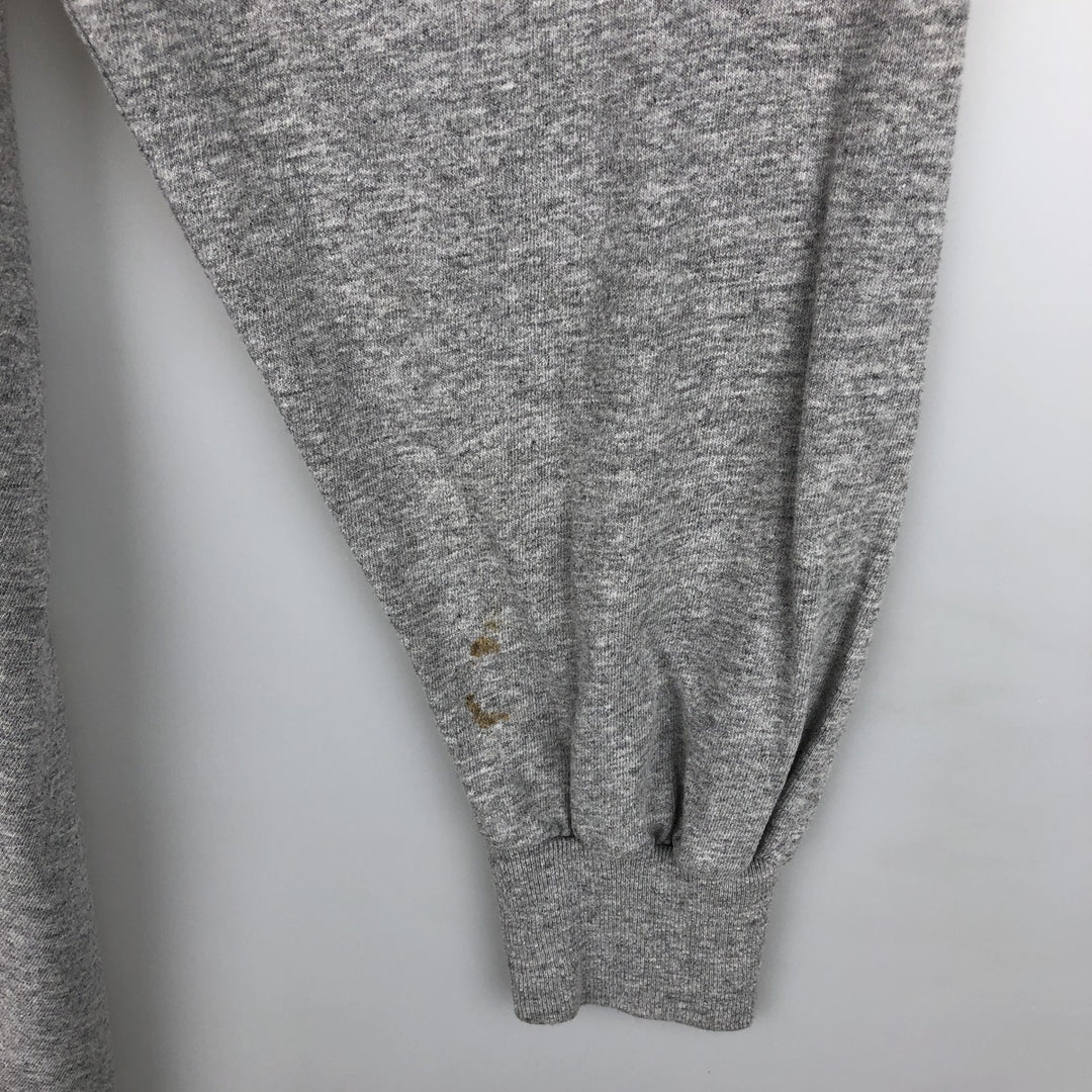 Nike NIKE Long T-shirt Long T Men's XL equivalent unclear gray type Vintage Second Hand