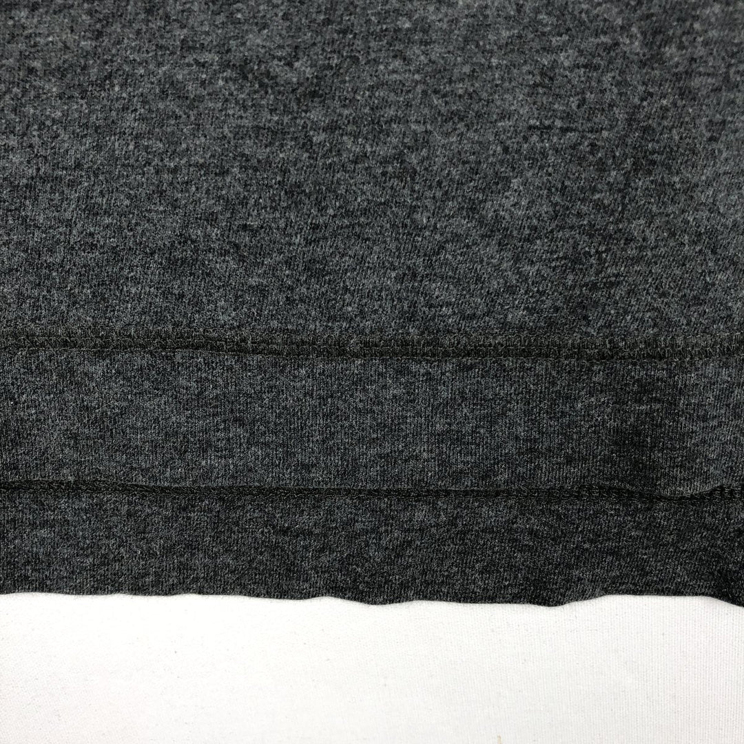 Eddie Bauer Henley Neck Long T-Shirt, Men's Size L cotton gray type Vintage Second Hand