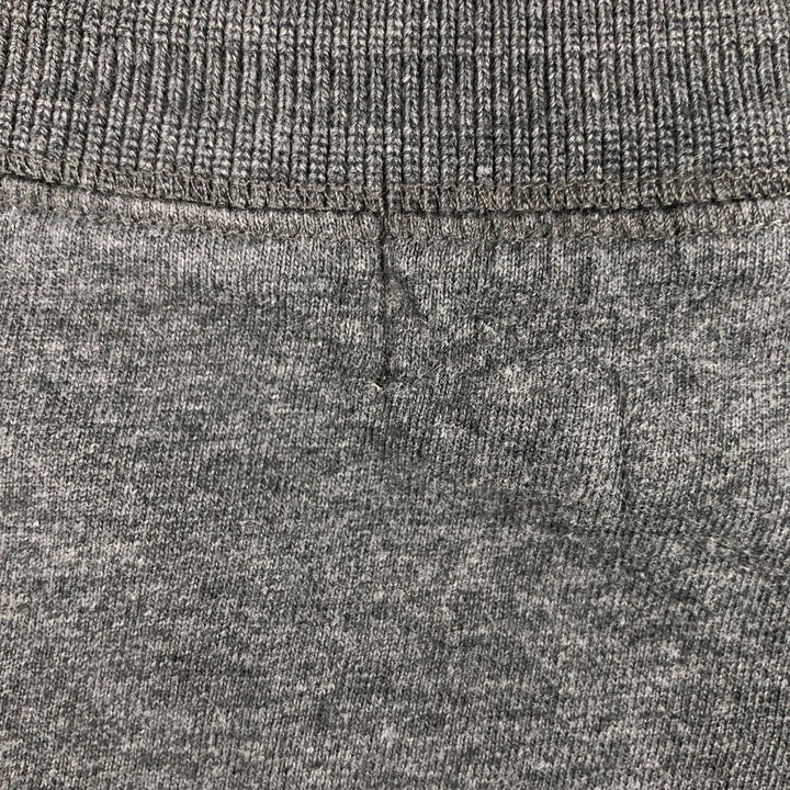Eddie Bauer Henley Neck Long T-Shirt, Men's Size L cotton gray type Vintage Second Hand