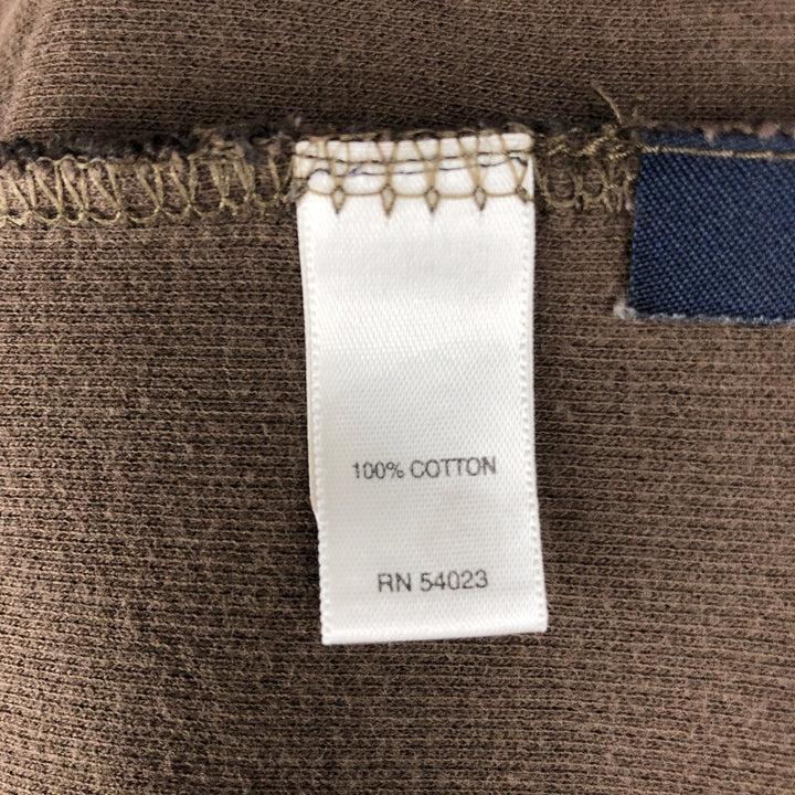 Banana Republic Long-Sleeve T-Shirt (Men's Size M) cotton brown type Vintage Second Hand