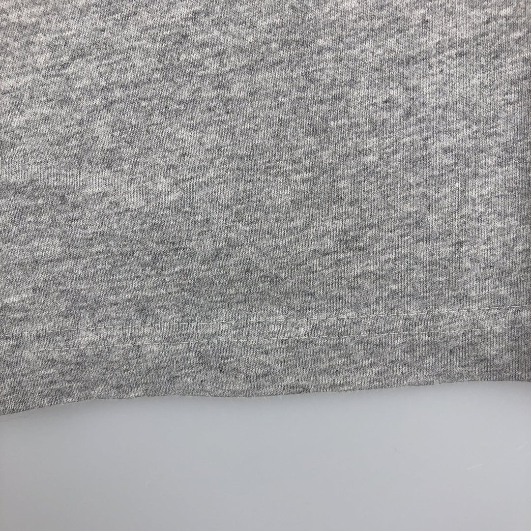 Adidas long-sleeved T-shirt, men's size XXL equivalent. cotton gray type Vintage Second Hand