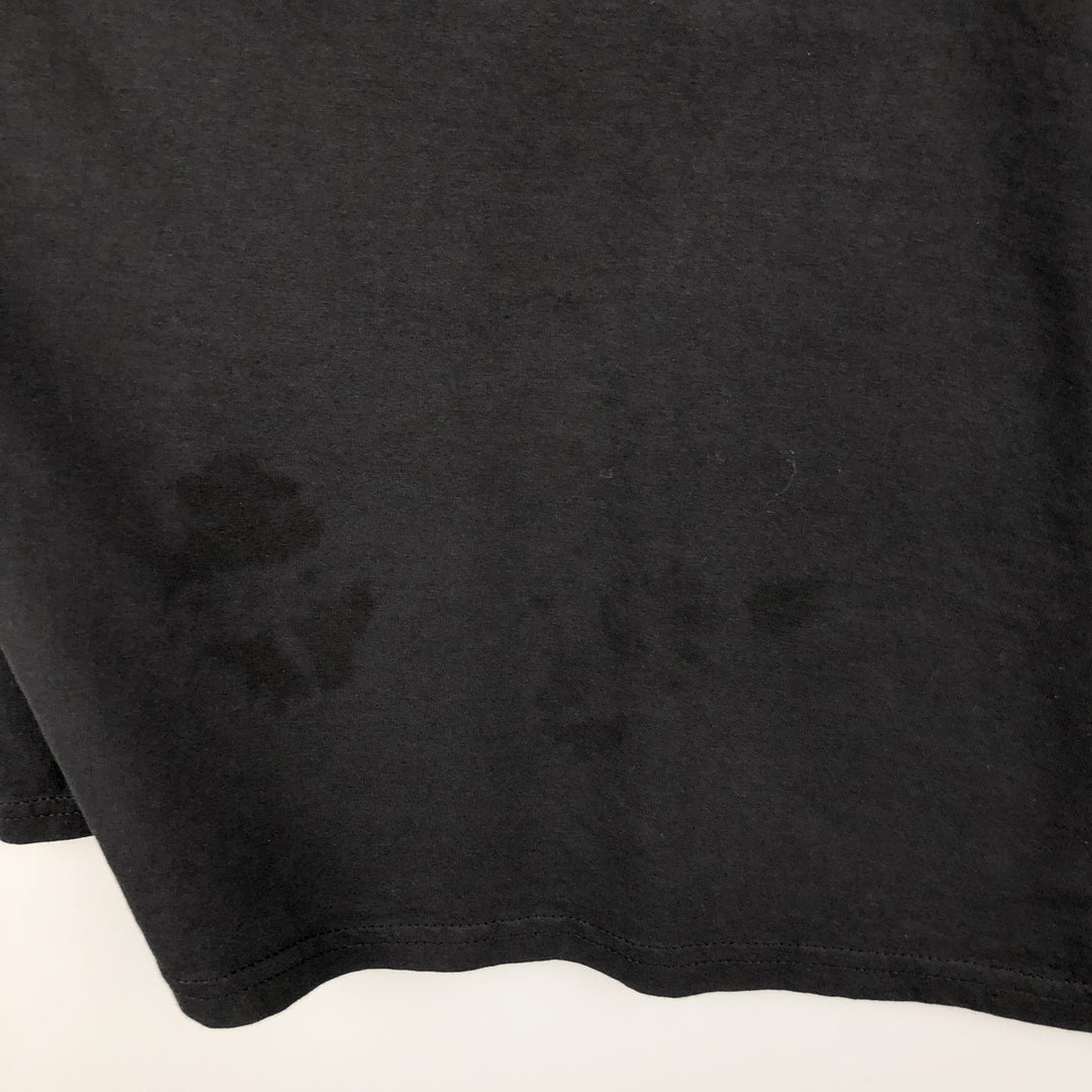 Gildan Tiger Pattern Animal T-Shirt, Men's Size XL (approx.) cotton black type Vintage Second Hand
