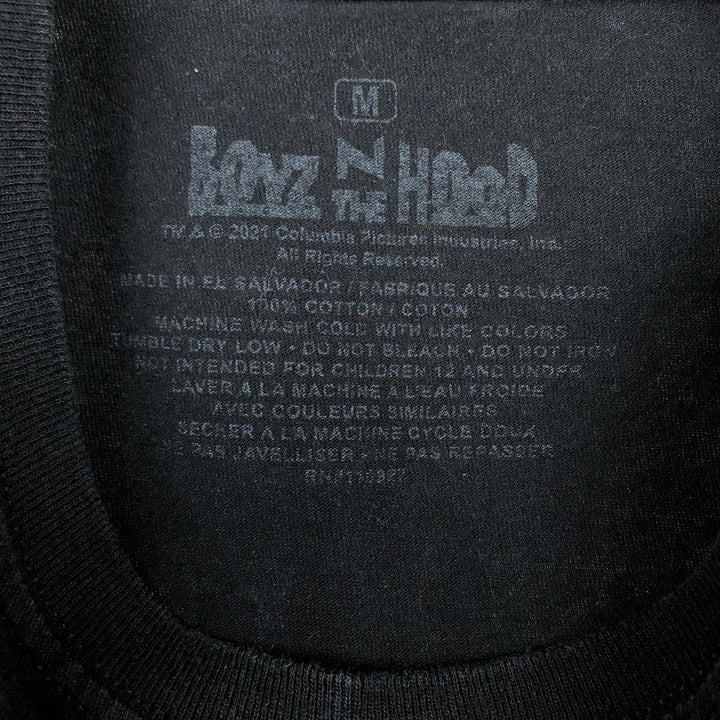 Boyz n the Hood Long-Sleeve Movie T-Shirt (Men's Size M) cotton black type Vintage Second Hand