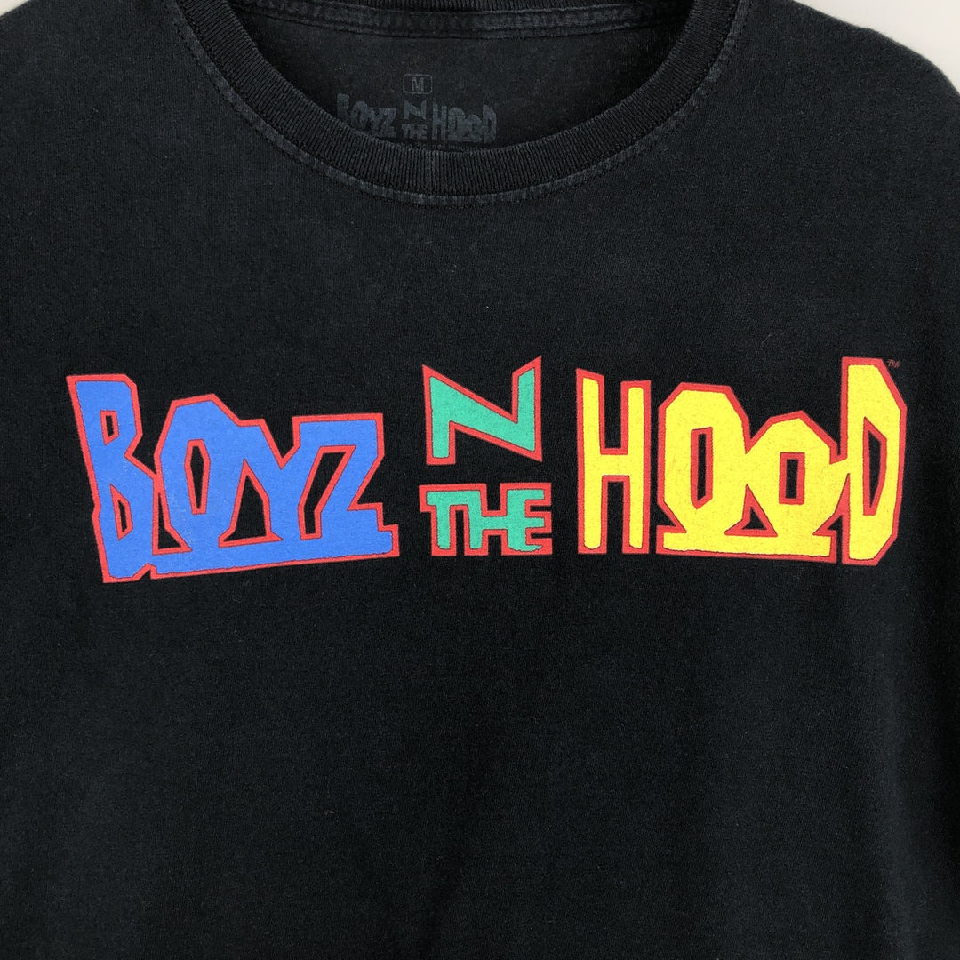 Boyz n the Hood Long-Sleeve Movie T-Shirt (Men's Size M) cotton black type Vintage Second Hand