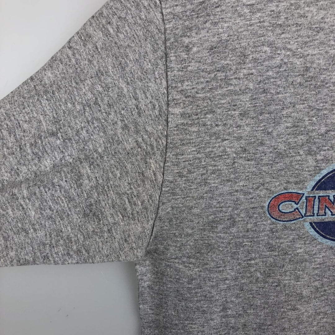 Adidas long-sleeved T-shirt (Men's size S) cotton gray type Vintage Second Hand