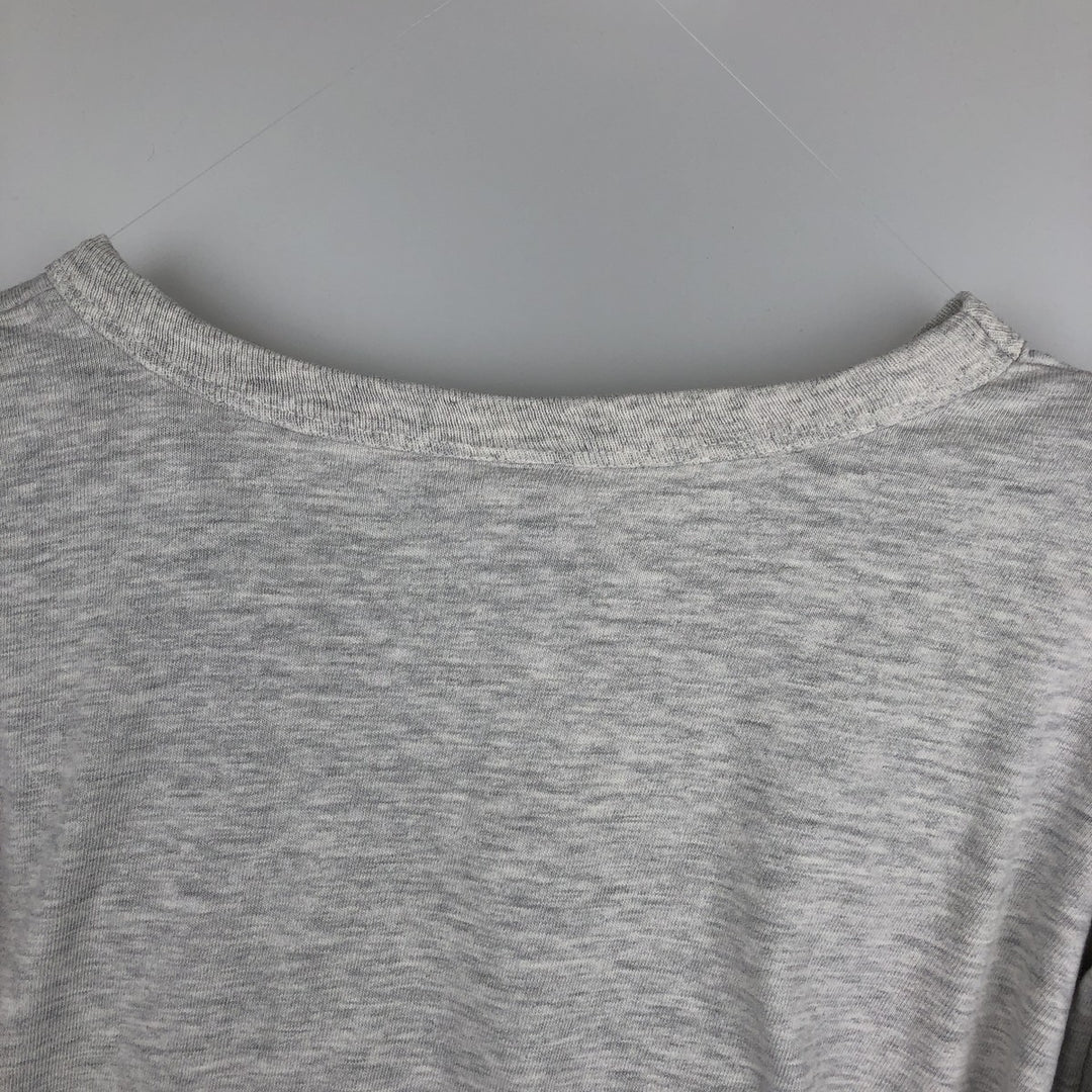 2000'S Champion Authentic Athletic Apparel Long Sleeve T-Shirt, Men's XL cotton gray type Vintage Second Hand