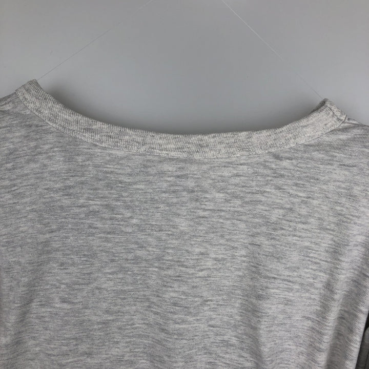 2000'S Champion Authentic Athletic Apparel Long Sleeve T-Shirt, Men's XL cotton gray type Vintage Second Hand