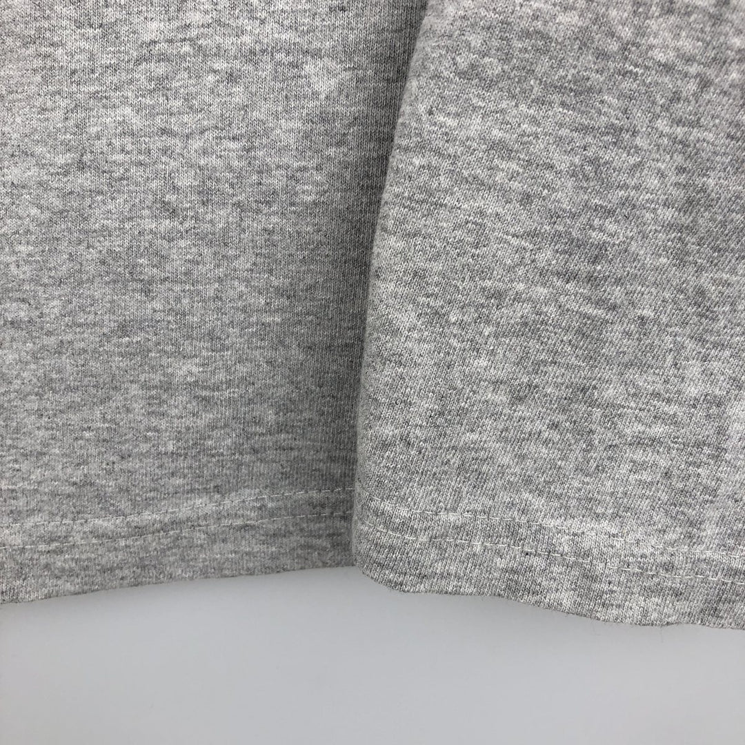 Reebok Long-Sleeve T-Shirt (Men's Size L) cotton gray type Vintage Second Hand
