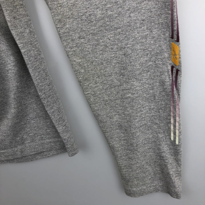 Reebok Long-Sleeve T-Shirt (Men's Size L) cotton gray type Vintage Second Hand