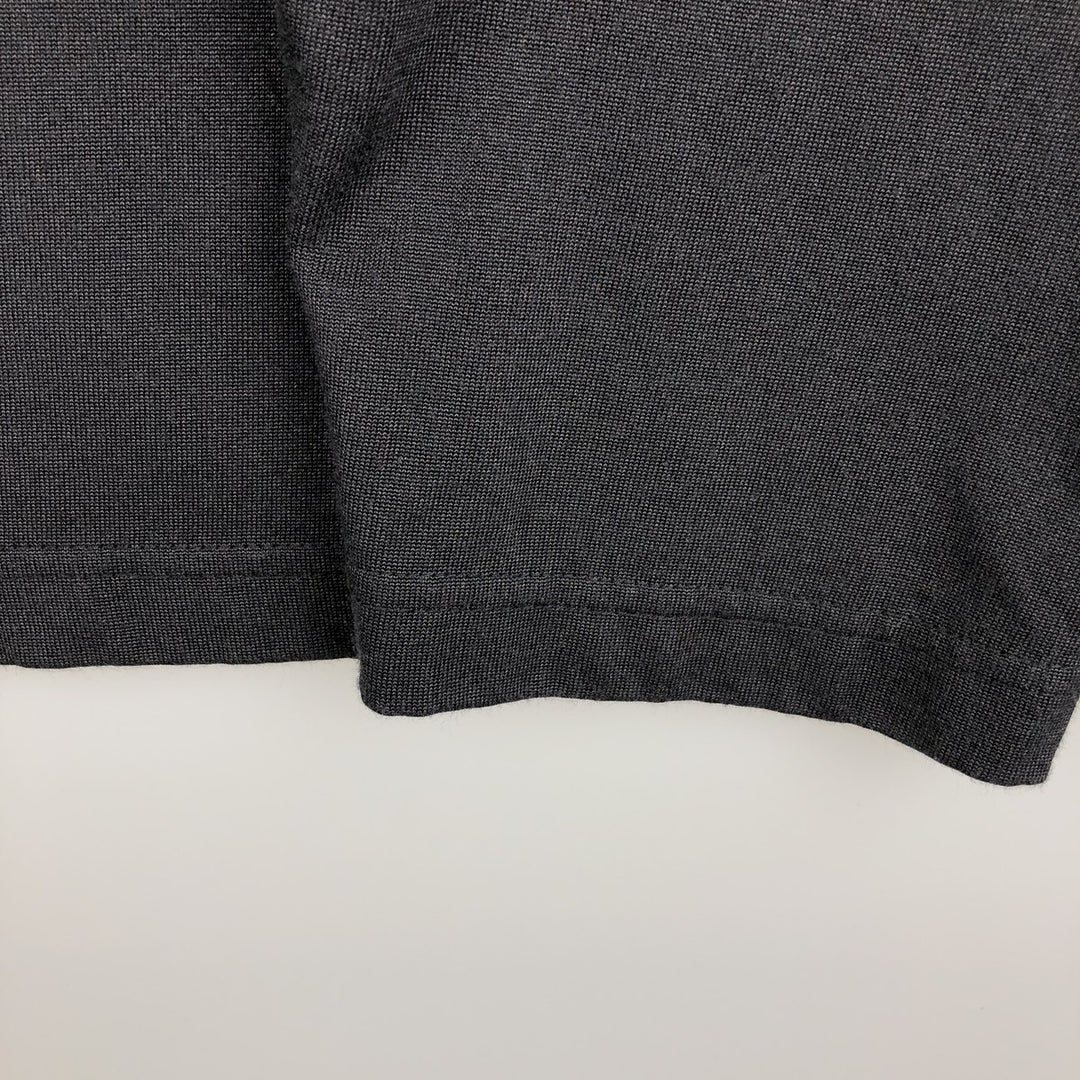 90'S Tommy Hilfiger Long-Sleeve T-Shirt (Men's XL equivalent) polyester black type Vintage Second Hand