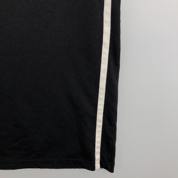 90'S Tommy Hilfiger Long-Sleeve T-Shirt (Men's XL equivalent) polyester black type Vintage Second Hand