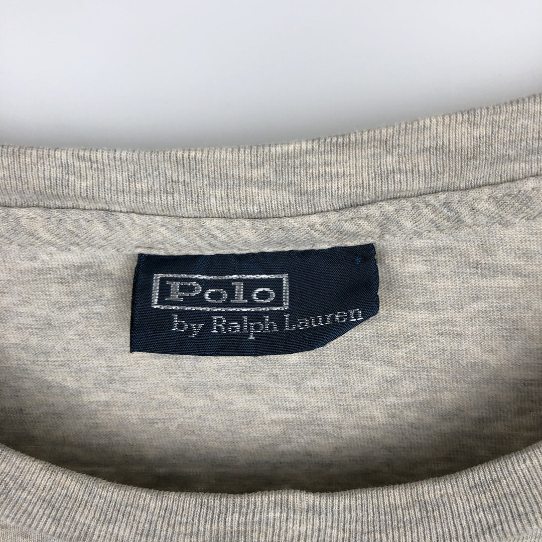 Ralph Lauren POLO by Ralph Lauren Men's L size Vintage unclear gray type Vintage Second Hand