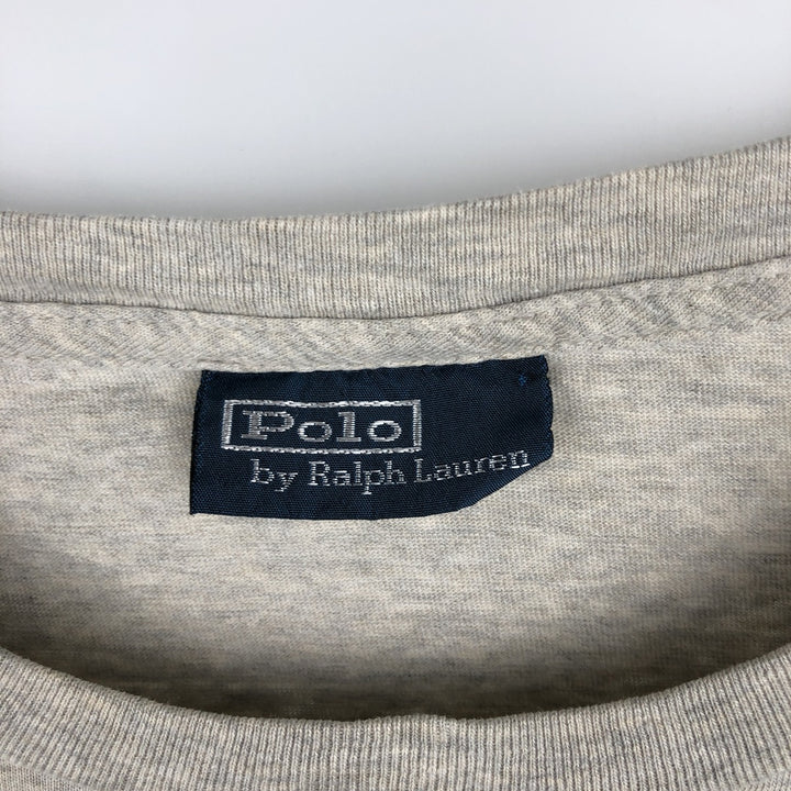 Ralph Lauren POLO by Ralph Lauren Men's L size Vintage unclear gray type Vintage Second Hand