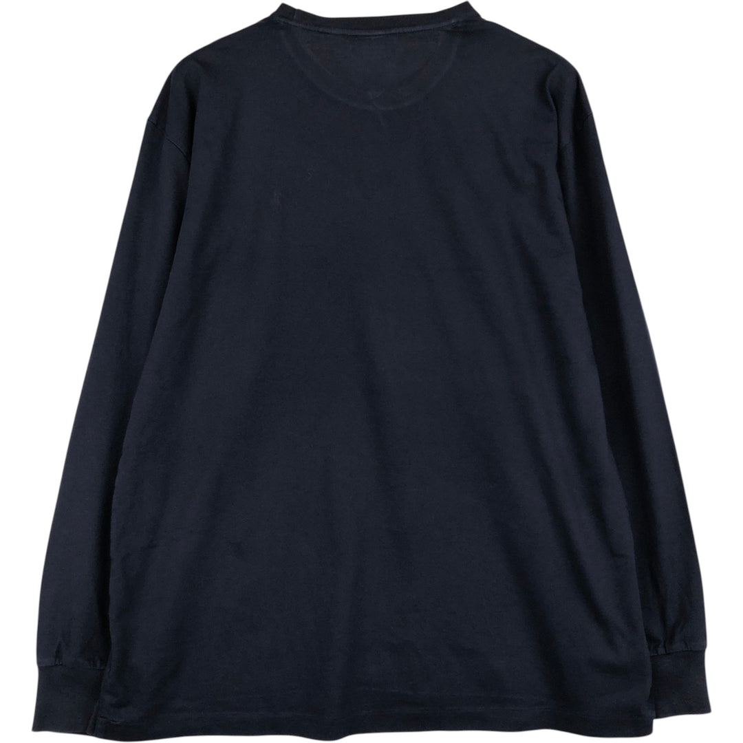 Vintage Ralph Lauren POLO by Ralph Lauren long-sleeved T-shirt, size M, men's size. cotton navy blue type Vintage Second Hand