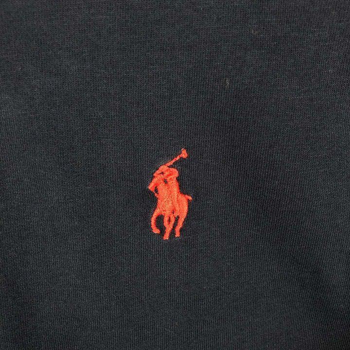 Vintage Ralph Lauren POLO by Ralph Lauren long-sleeved T-shirt, size M, men's size. cotton navy blue type Vintage Second Hand