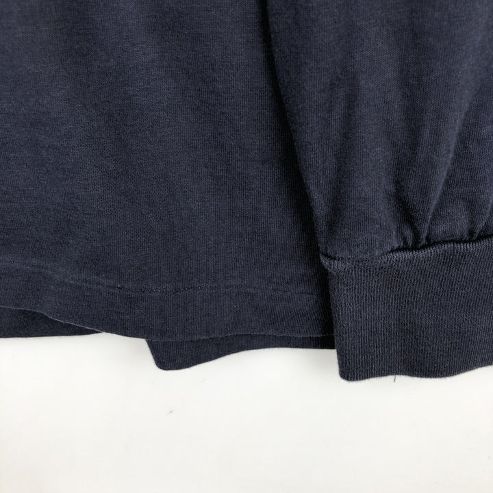 Vintage Ralph Lauren POLO by Ralph Lauren long-sleeved T-shirt, size M, men's size. cotton navy blue type Vintage Second Hand