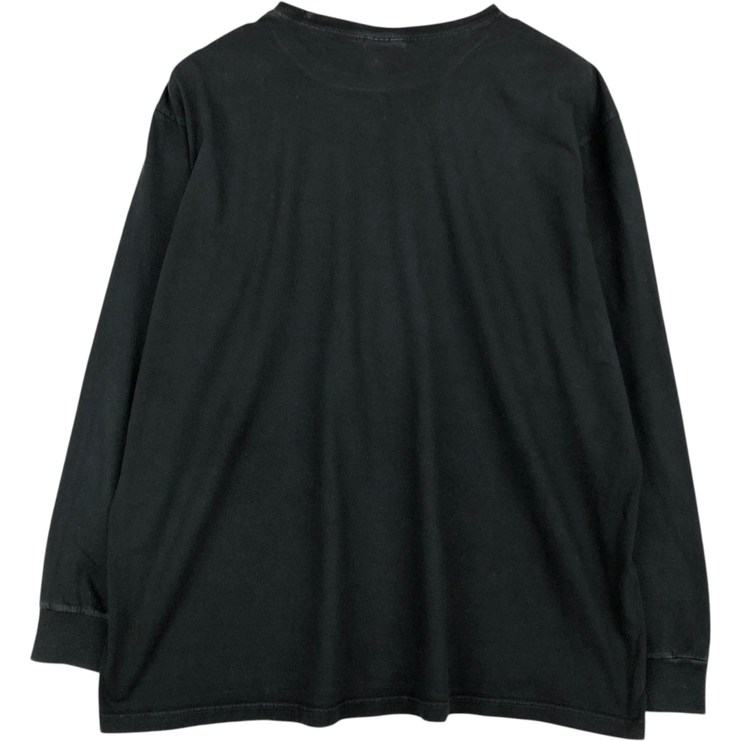 Ralph Lauren POLO by Ralph Lauren long-sleeved T-shirt, men's size XL cotton black type Vintage Second Hand