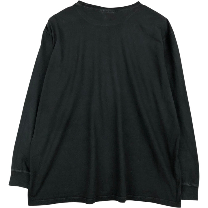Ralph Lauren POLO by Ralph Lauren long-sleeved T-shirt, men's size XL cotton black type Vintage Second Hand