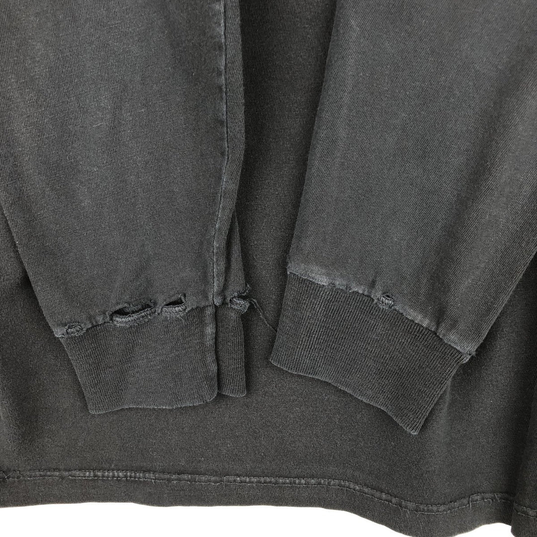 Ralph Lauren POLO by Ralph Lauren Long T-shirt, Men's S size cotton black type Vintage Second Hand