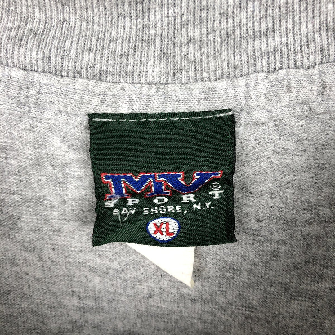 90'S MV SPORT Long-Sleeve T-Shirt, Men's XL (approx.), Vintage cotton gray type Vintage Second Hand
