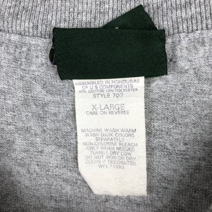 90'S MV SPORT Long-Sleeve T-Shirt, Men's XL (approx.), Vintage cotton gray type Vintage Second Hand