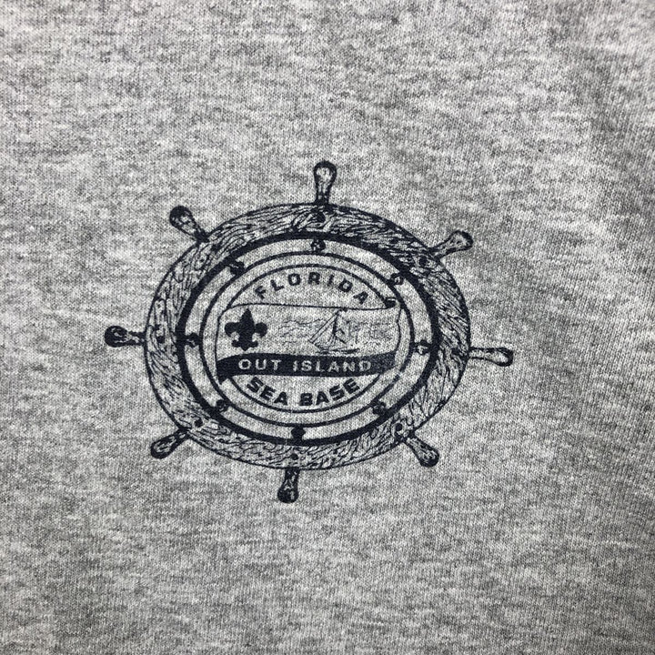 90'S MV SPORT Long-Sleeve T-Shirt, Men's XL (approx.), Vintage cotton gray type Vintage Second Hand