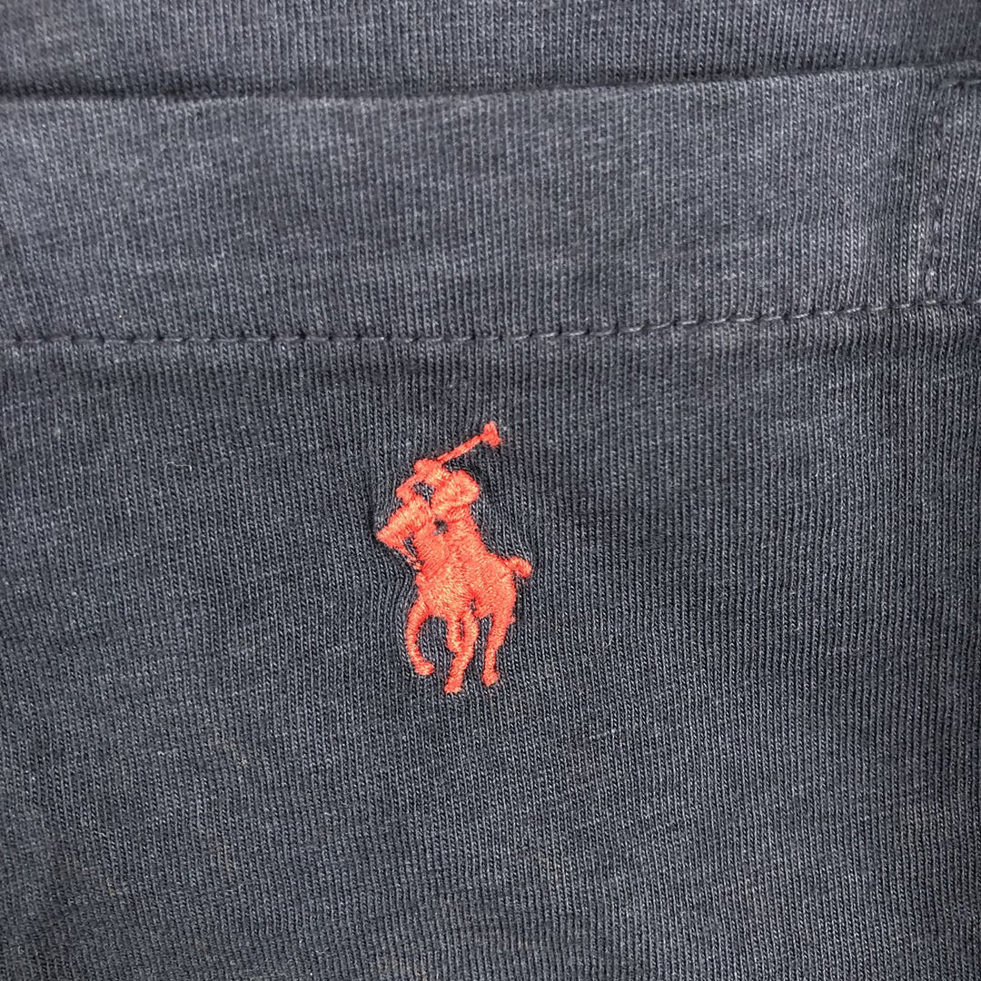 Ralph Lauren POLO by Ralph Lauren long-sleeved T-shirt, men's size L cotton Purple type blue-purple Vintage Second Hand
