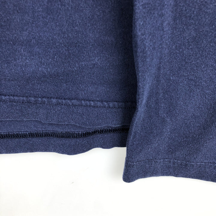 Ralph Lauren POLO RALPH LAUREN long-sleeved T-shirt, men's size L cotton navy blue type Vintage Second Hand