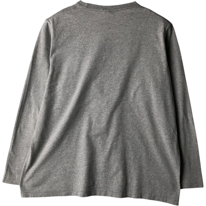 Vintage 90'S Tommy Hilfiger long-sleeved T-shirt, Made in USA, Men's XL cotton gray type Vintage Second Hand