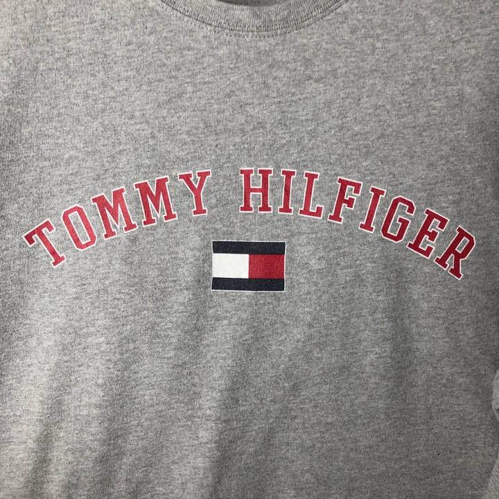 Vintage 90'S Tommy Hilfiger long-sleeved T-shirt, Made in USA, Men's XL cotton gray type Vintage Second Hand