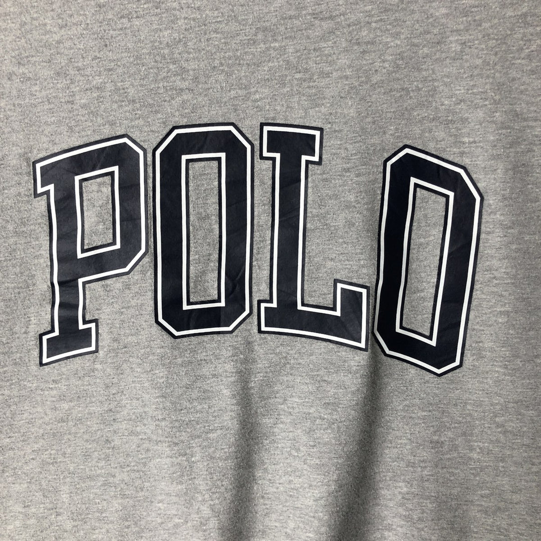 Ralph Lauren POLO RALPH LAUREN CLASSIC FIT Long-Sleeve T-Shirt (Men's Size L) cotton gray type Vintage Second Hand