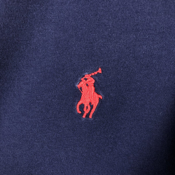 Ralph Lauren POLO by Ralph Lauren long-sleeved T-shirt, men's size L cotton navy blue type Vintage Second Hand