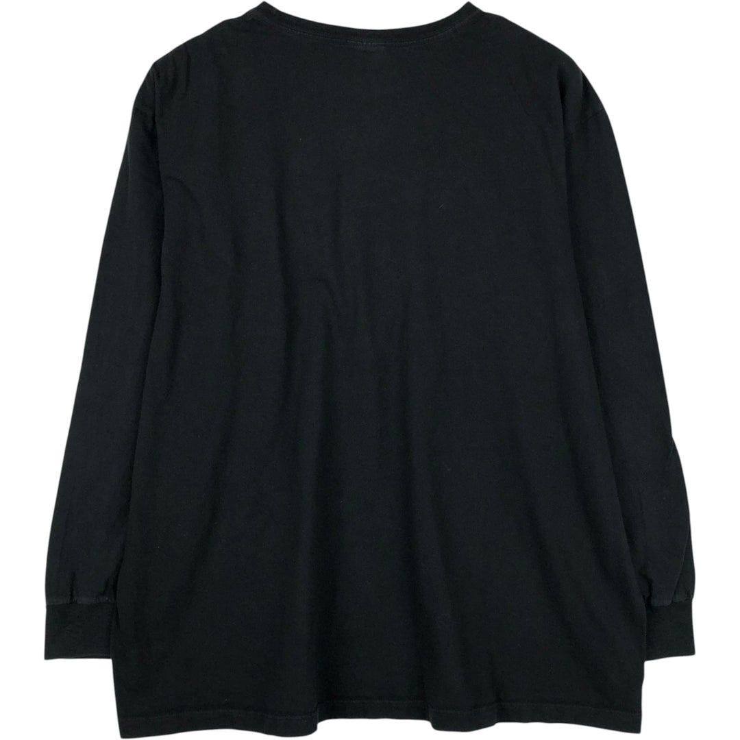 Ralph Lauren POLO by Ralph Lauren long-sleeved T-shirt, men's size XL cotton black type Vintage Second Hand