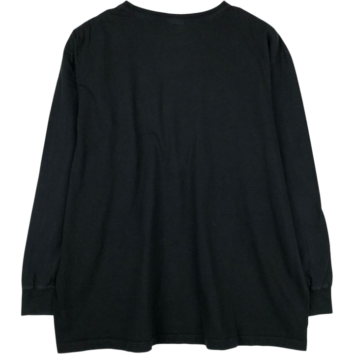 Ralph Lauren POLO by Ralph Lauren long-sleeved T-shirt, men's size XL cotton black type Vintage Second Hand