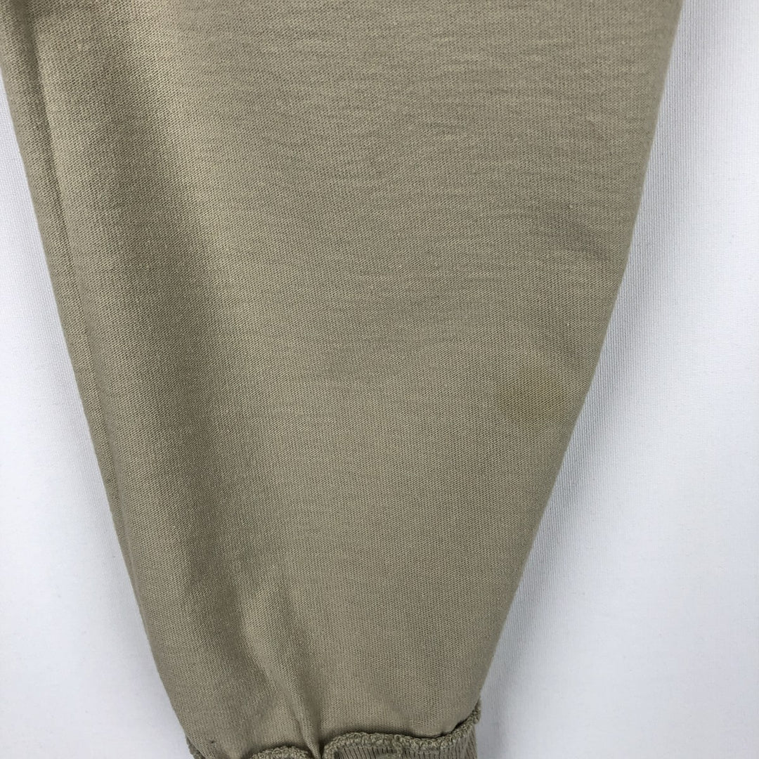 90'S Jansport Bear Pattern Long-Sleeve T-Shirt, Made in USA, Men's Size L (Equivalent), Vintage cotton Beige type Vintage Second Hand