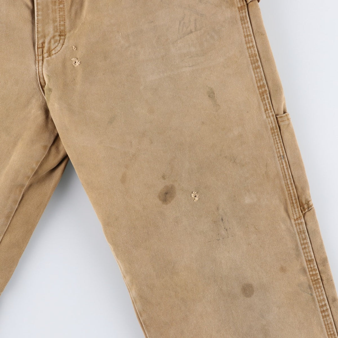 Dickies Relaxed Fit Duck Painter Pants, Men's, W36 equivalent cotton brown type Vintage Second Hand