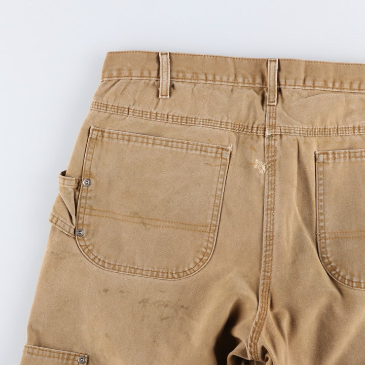 Dickies Relaxed Fit Duck Painter Pants, Men's, W36 equivalent cotton brown type Vintage Second Hand