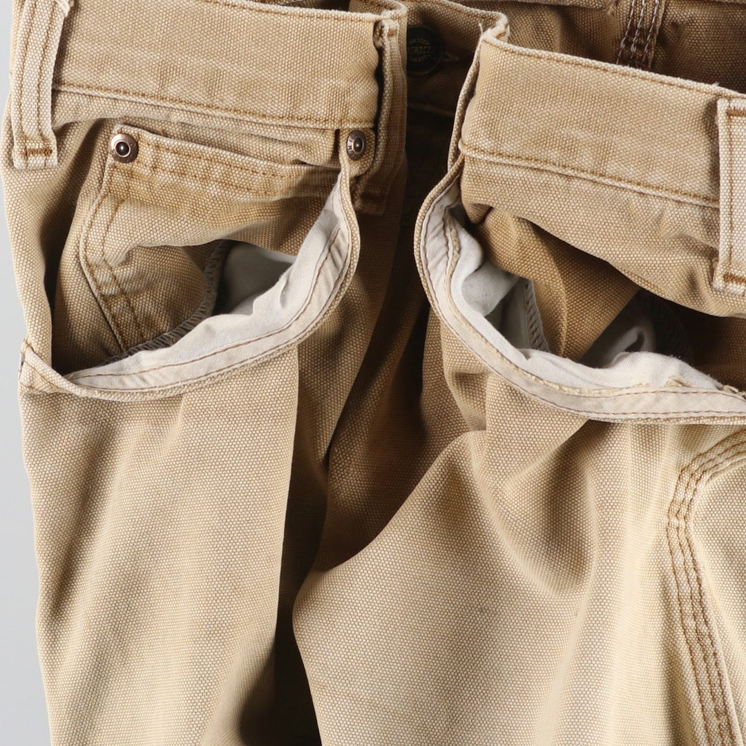 Dickies Duck Painter Pants Men's W32 equivalent cotton Beige type Vintage Second Hand