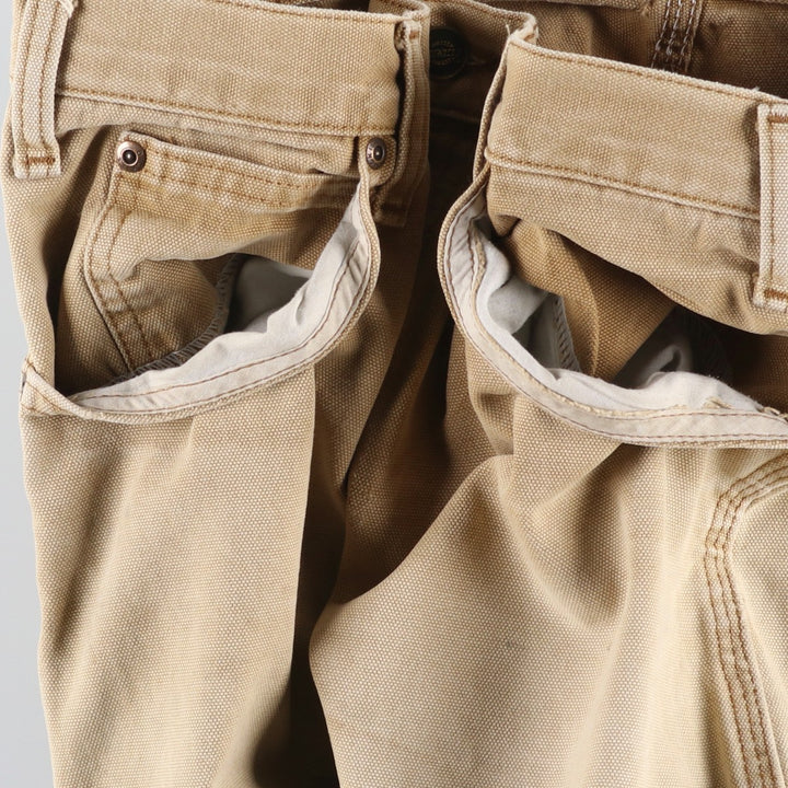 Dickies Duck Painter Pants Men's W32 equivalent cotton Beige type Vintage Second Hand
