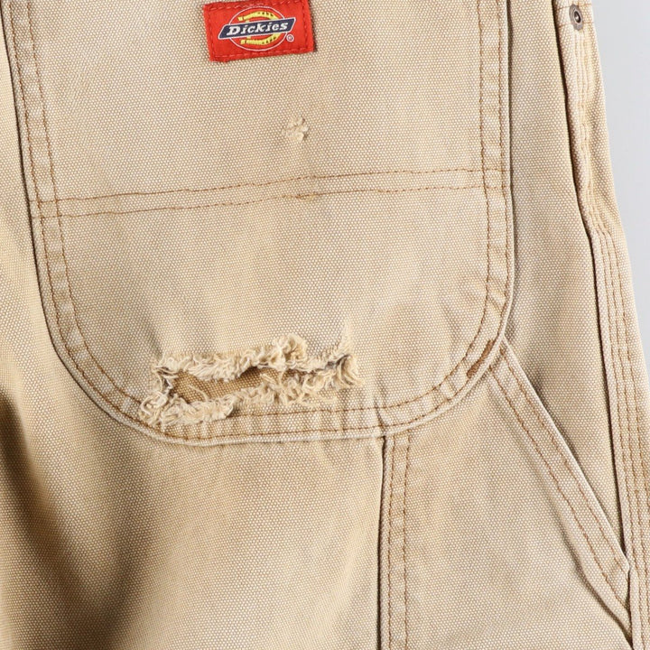 Dickies Duck Painter Pants Men's W32 equivalent cotton Beige type Vintage Second Hand