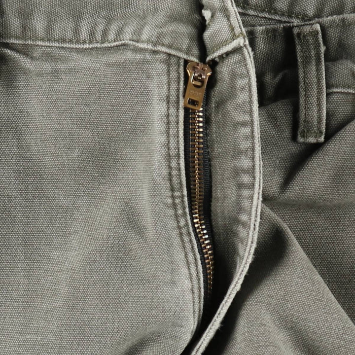 Carhartt Original Dungaree Fit Duck Painter Pants, Men's, Size 34 cotton Khaki type Vintage Second Hand