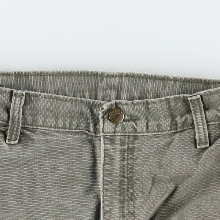 Carhartt Original Dungaree Fit Duck Painter Pants, Men's, Size 34 cotton Khaki type Vintage Second Hand